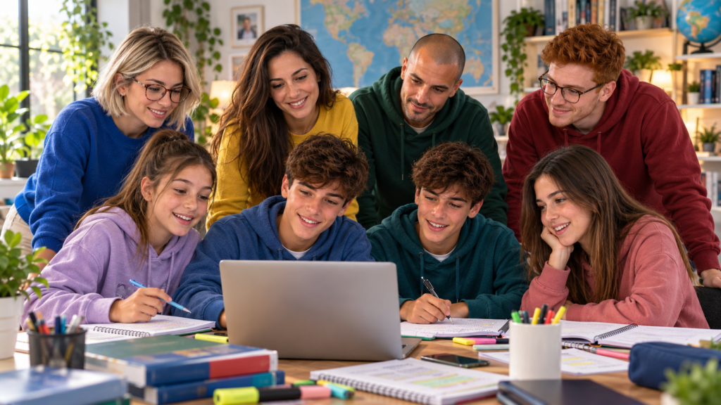 Alumnos de cursos online de inglés y oposiciones de objetivoaprobar